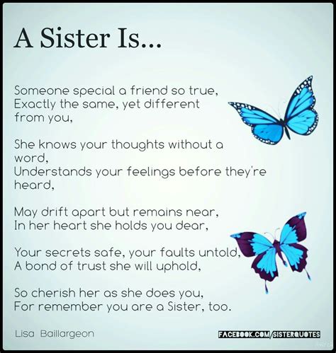 Sisters Sister Friend Quotes Sister Poems Little Sister Quotes