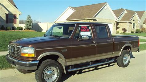 Purchase Used 1997 Ford F 250 Xlt Crew Cab Pickup 4 Door 73l In