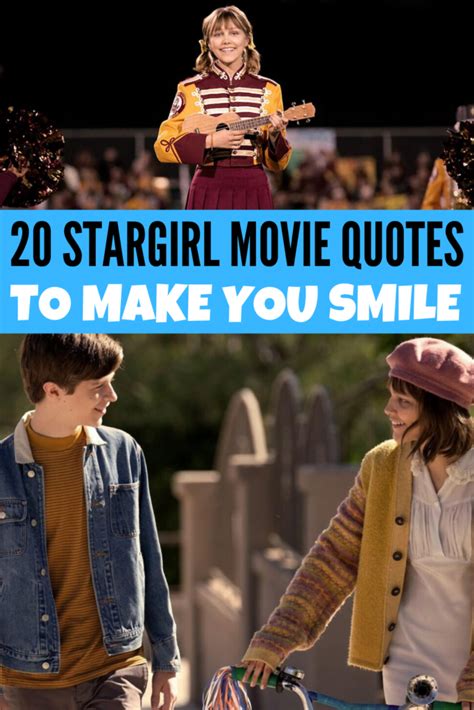 When a stargirl cries, she sheds not tears but light. 20 Stargirl Movie Quotes on Disney Plus to Make You Smile