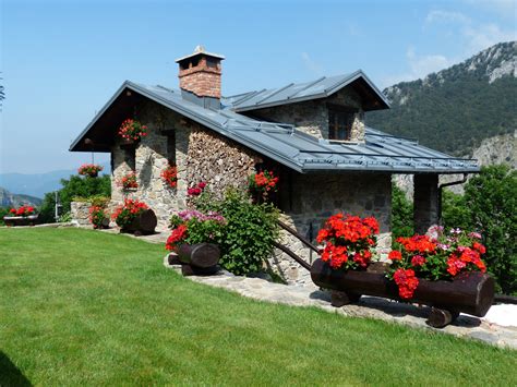 Free Images Architecture Lawn Flower Building Live Idyllic