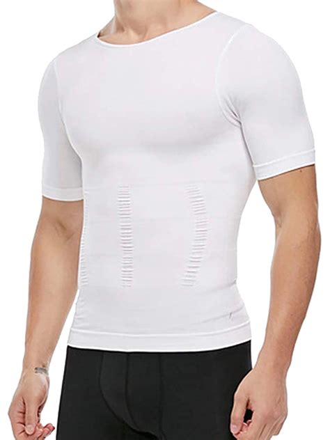 Shaperin Men S Compression Shirt Undershirt Slimming Tank Top Workout