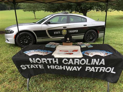 North Carolina North Carolina State Highway Patrol School Display With