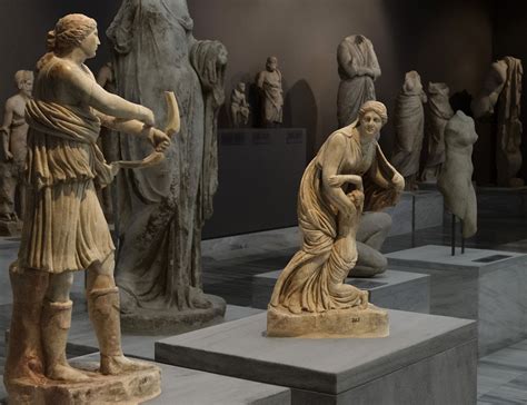Part Of The Sculptural Group The Slaughter Of The Niobids Niobe