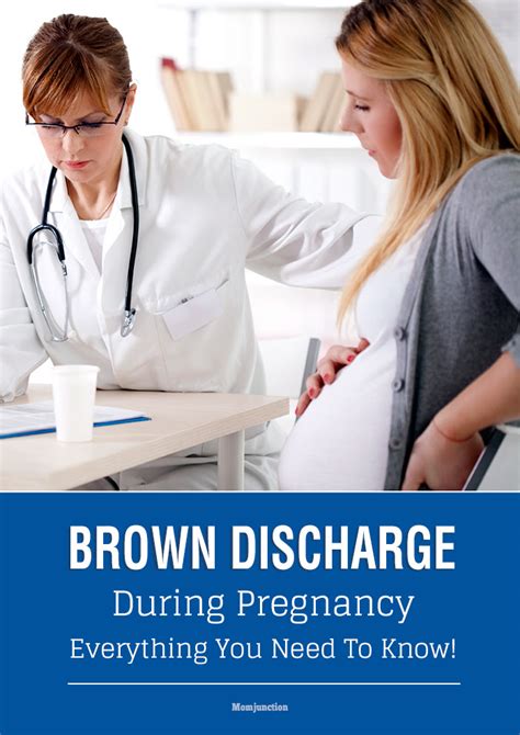 Brown Thick Discharge During Pregnancy