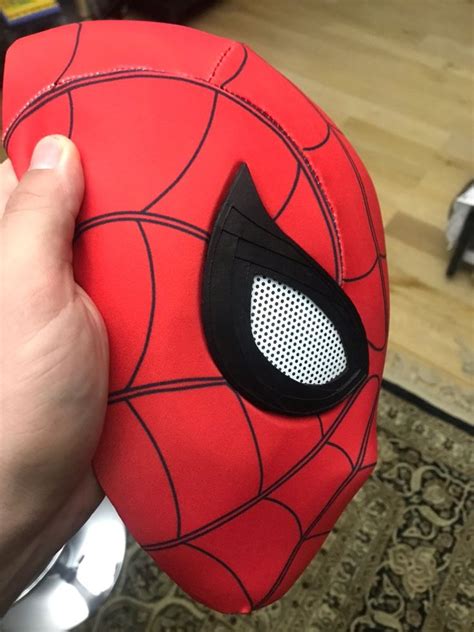 Spider Man Homecoming Mask With Face Shell In 2021 Spiderman