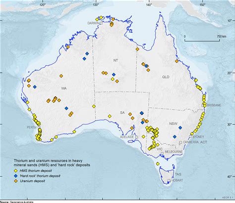 Uranium And Thorium Australias Energy Commodity Resources 2021