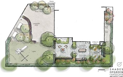 Garden design plans construction drawings landscape design. Landscape Plans, Renderings & Drawings - Landscaping Network