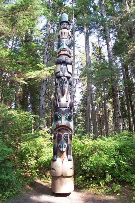 Filenative Alaskan Totem Pole Wikimedia Commons
