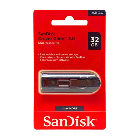 Sandisk Cruzer Glide Usb 30 16gb 32gb 64gb 128gb Flash Drive Thumb