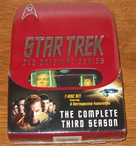 Star Trek The Original Series Complete Season Three Rd Dvd Brand New