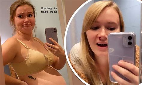 Pregnant Ex Eastenders Star Melissa Suffield Strips To Her Underwear To