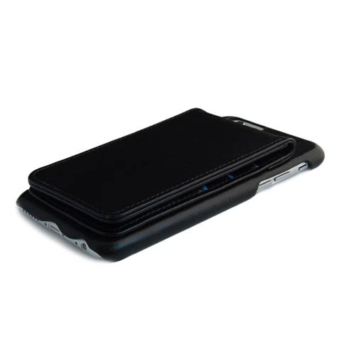 Iphone 6 Black Classic Genuine Leather Wallet Case Combocases