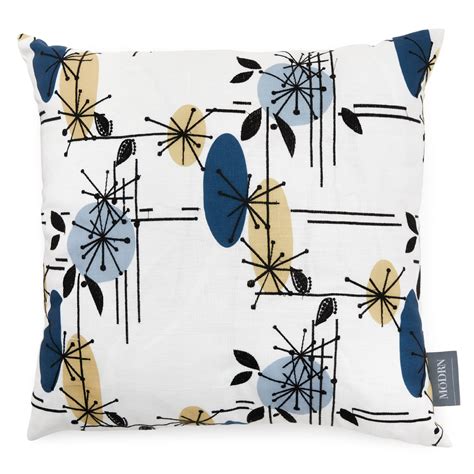 Modrn Mid Century Pattern Decorative Throw Pillow 20x20