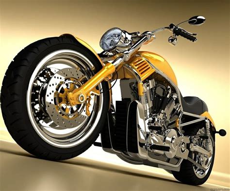 Golden Bike By Wapkingcc Classic Harley Davidson Harley Davidson