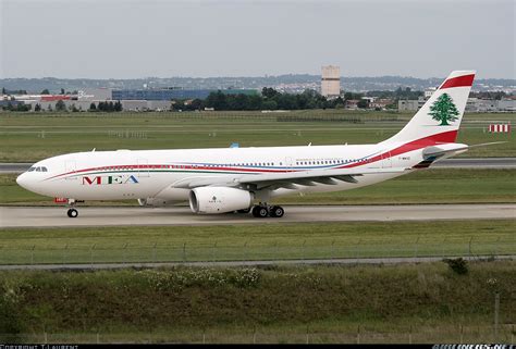 Airbus A330 243 Middle East Airlines Mea Aviation Photo 1358362