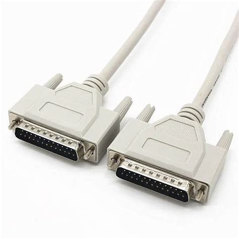 25pin Male To Male White Parallel Port Printer Cable At Rs 500piece In