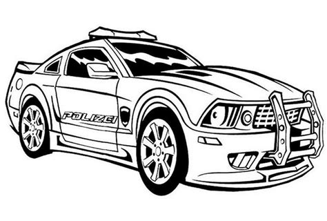 Ausmalbild rennauto polizei, 2021 bilder und fotos für blogs und web. Malvorlagen Polizeiauto Zeichnung - Malvorlagen