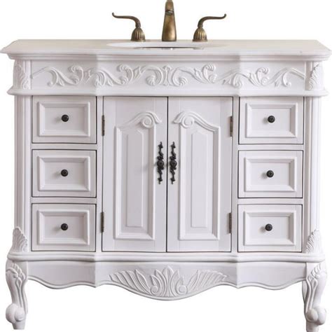 The vanity in this plan is one of our favorites. Bathroom Vanity Sink Chest Traditional Antique Single ...