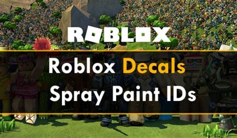 100 Roblox Decals Ids Or Spray Paint Codes 2024 Working