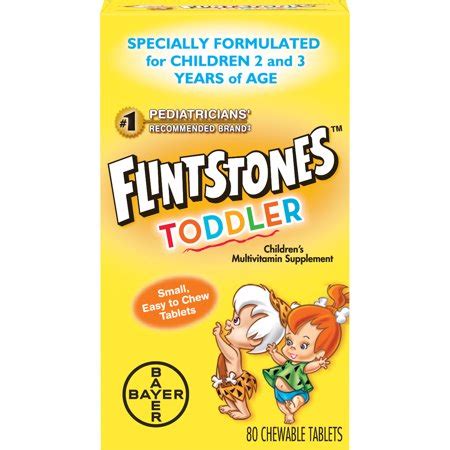 Vitamin b12 is involved in the synthesis of phospholipids, neurotransmitters, dna, and the metabolism of fatty acids and amino acids in cells. Flintstones Toddler Chewable Multivitamin, Kids Vitamin ...