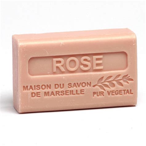 Savon De Marseille Rose French Soap Organic Shea Butter 125g Uk