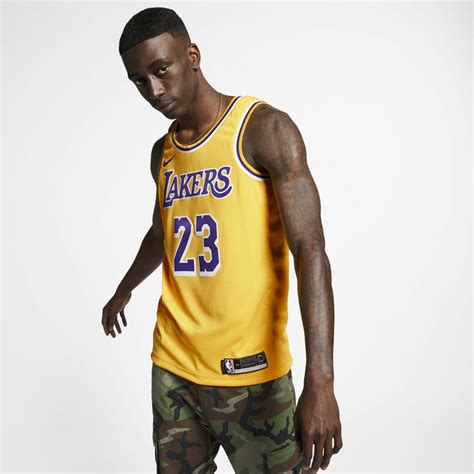 23 with the cleveland cavaliers when he entered the nba. Nike NBA Los Angeles Lakers LeBron James Swingman Jersey ...