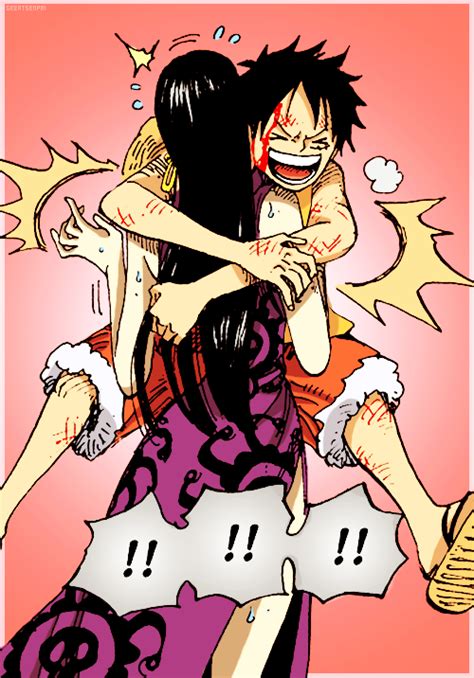 Luffy X Hancock One Piece Ship One Piece Luffy One Piece Manga Luffy