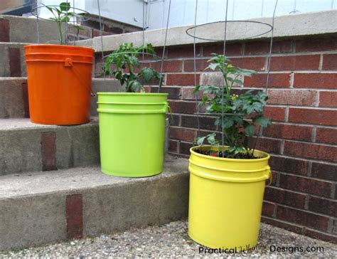 How To Decorate A 5 Gallon Bucket Planter For Your Garden Practical