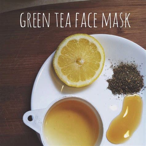 Super Easy Green Tea Face Mask Diy Tumericfacemaskrecipe