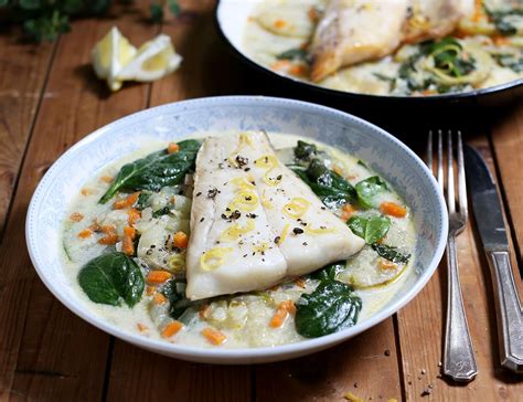 Smoked Haddock With Creamed Spinach And Spuds Recipe Abel And Cole