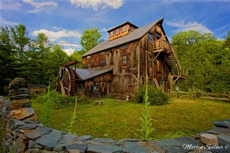 Vermont 15 Grist Mill Martin Spilker Photography