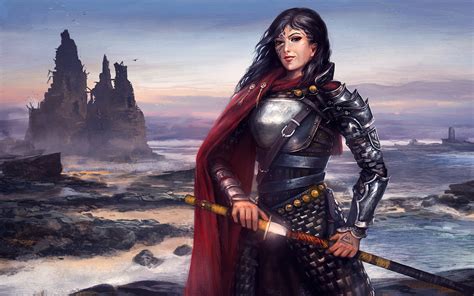 Women Warrior Full Hd Wallpaper And Background Image 1920x1200 Id 593881