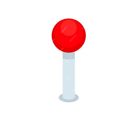Premium Vector Push Pin Vector Isolated Icon Emoji Illustration Pin