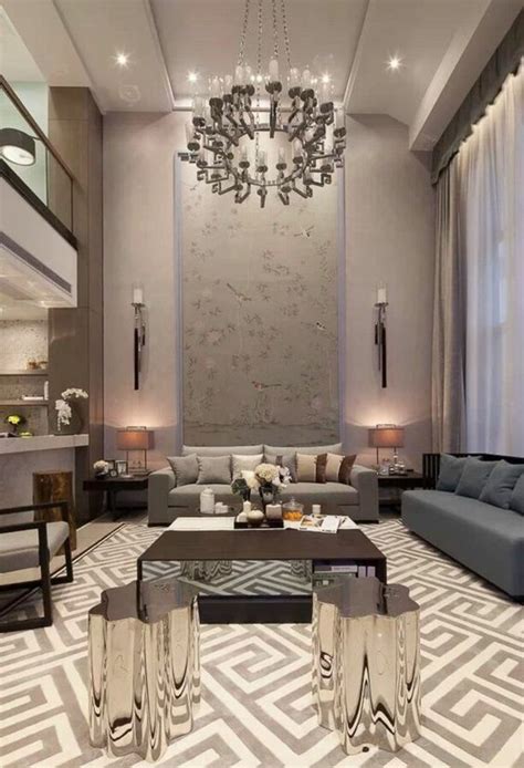 Salon moderne de luxe - comment l'aménager, pour le rendre très stylé