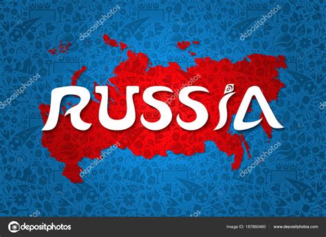 Данный праздник появился в 1992 году. Фон оформления карты России — Векторное изображение ...