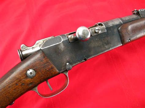 It is an 8 mm bolt action infantry rifle that entered service in the french army in 1887. French - 1886/93 Lebel Antique Wwi Battle Rifle...W ...