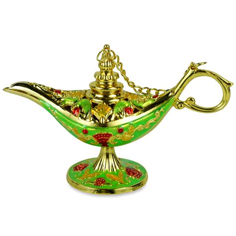 Ornate Aladin Magic Genie Lamp Oil Lamp Incense Burner Oriental Aladdin Design | eBay