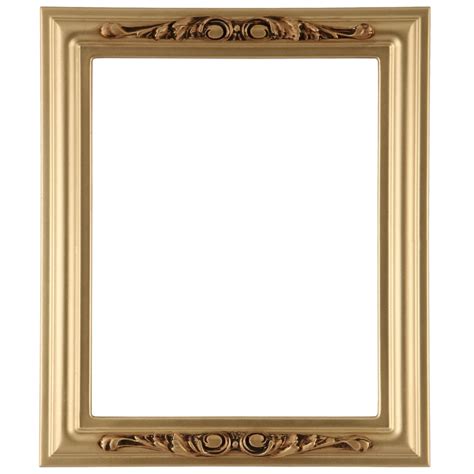 Rectangle Frame In Gold Spray Finish Antique Gold Paint Picture Frames
