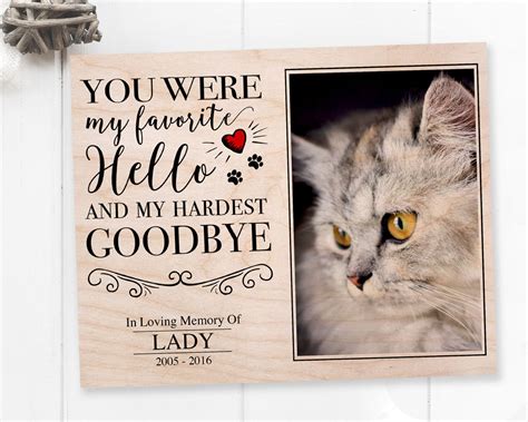 Buy personalized cat memorial stone at walmart.com. Cat Memorial Gift Cat Sympathy Personalized Pet Memorial