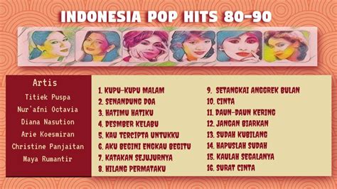 Indonesia Pop Hits 80 90 Official Youtube