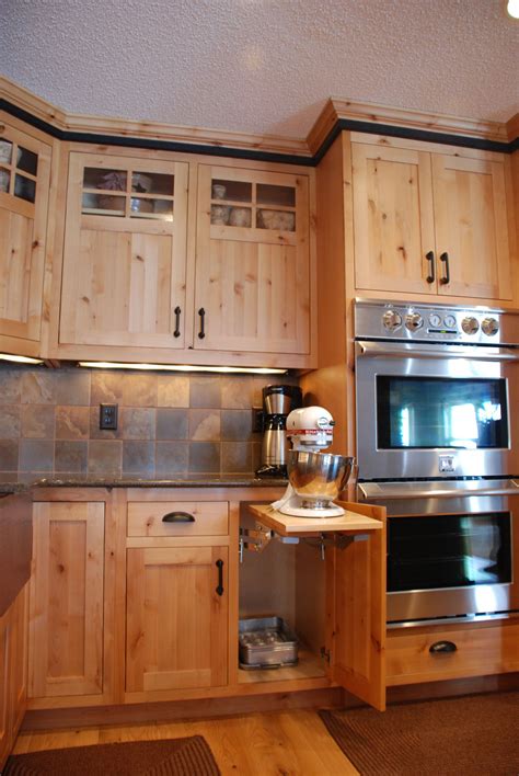 Knotty Alder Kitchen Cabinets Pine Kitchen Cabinets Hickory Kitchen