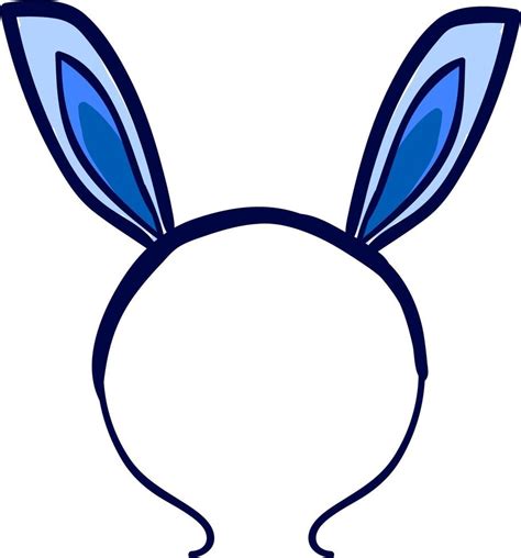 Bunny Ears Headband Illustration Vector On White Background 13717780