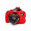 EasyCover Camera Case For Canon 1300D / T6 Red  Walmartcom