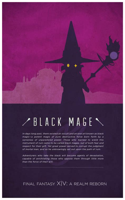 Black Mage Final Fantasy Xiv By Fredjully On Deviantart