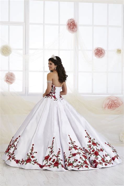 Quinceanera Dress 26908 House Of Wu Mexican Quinceanera Dresses White Quinceanera Dresses