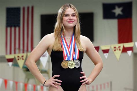 Agh Girls Swimmer Of The Year The Woodlands Zoe Nordmann