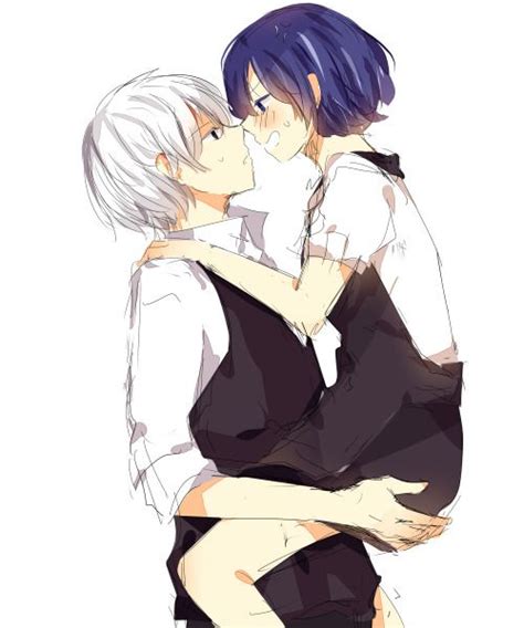 Throughout tokyo ghoul, touka's character has had a duality about her. p: kaneki x touka | Tumblr | Tokyo Ghoul | Pinterest ...