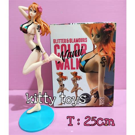 jual nami bikini glitter glamours one piece action figure ⚫ box jakarta barat kitty toys