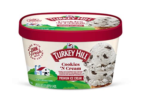 Turkey Hill Dairy Cookies N Cream