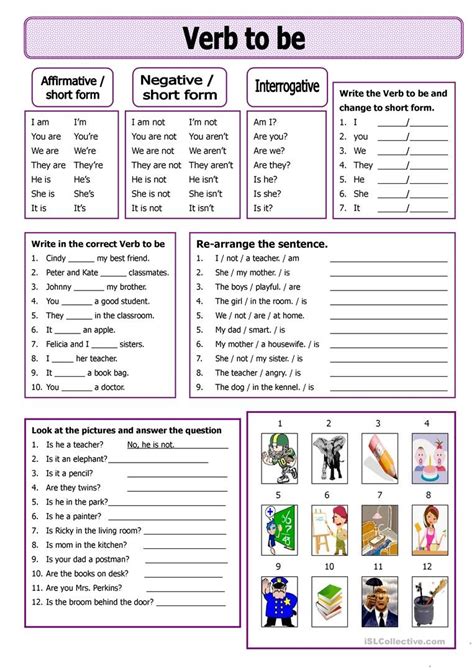 Free Printable English Grammar Worksheets Esl